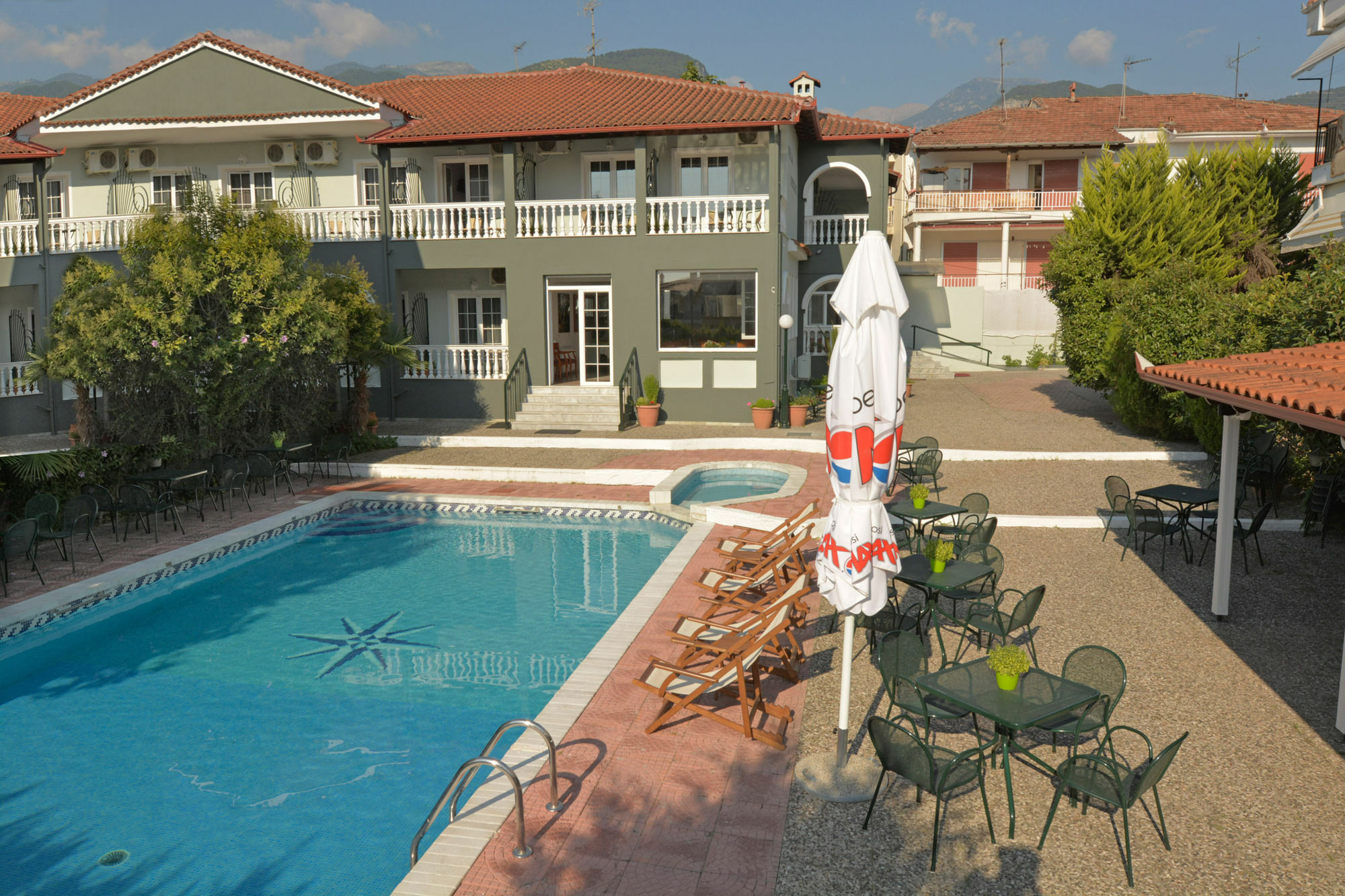 Hotel Villa Drosos Litochoro Exterior foto